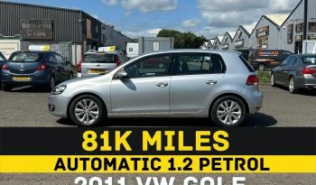 
									AUTOMATIC_1.2 Petrol_2011 VW Golf_81k Miles_5month MOT_Service History_Bluetooth_x2 Keys full								