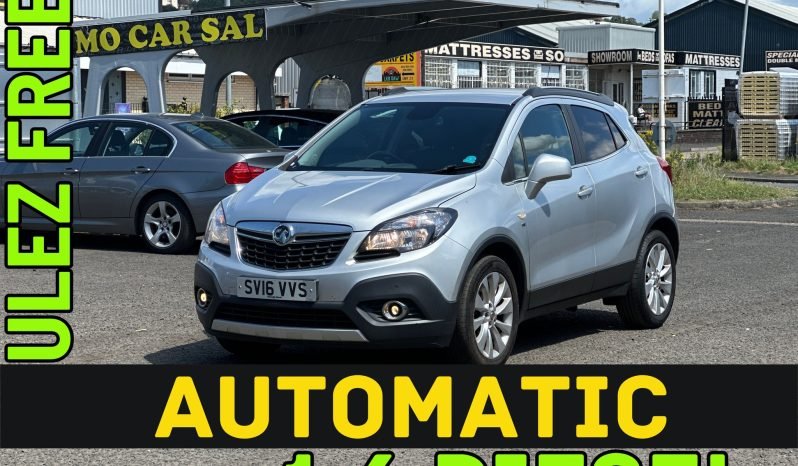 
								AUTOMATIC_1.6 Diesel_2016 Vauxhall Mokka_ULEZ Free_9month MOT_104k Mile_Btooth_Leather_x2 Key full									