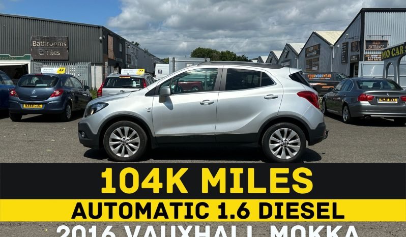 
								AUTOMATIC_1.6 Diesel_2016 Vauxhall Mokka_ULEZ Free_9month MOT_104k Mile_Btooth_Leather_x2 Key full									