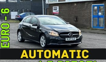 
									1.5 Diesel Sports_2017 Mercedes Benz A180_ULEZ Free_11m MOT_106k Mile_Sat-Nav_HD Rev Cam_Bluetooth_Full Leather_ 3 months Evo Warranty_ full								