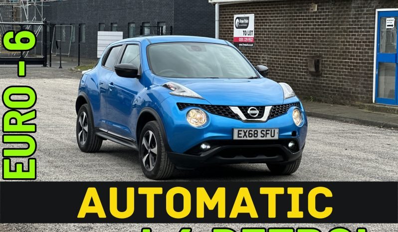 
								1.6 Petrol_2018 Nissan Juke_12m MOT_23k Miles_Premium BOSE Edition_Sat-Nav_HD Rev Cam_Keyless_ 3 months Evo Warranty_ full									