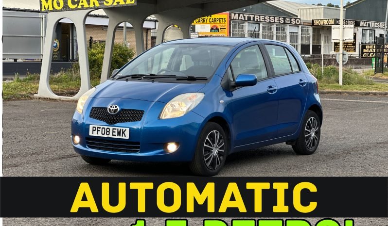 
								1.3 Petrol_2008 Toyota Yaris_6m MOT_98k Miles_Srvc Hstry_x2 Keys_3 months Evo Warranty_ full									