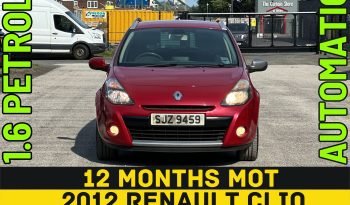 
									1.6 Petrol_2012 Renault Clio_12m MOT_88k Miles_Srvc Hstry_Sat-Nav_x2 Keys_ 3 months Evo Warranty_ full								