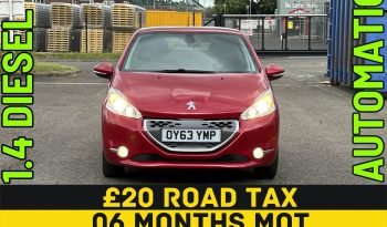 
									1.4 Diesel_2013 Peugeot 208_£20 Tax_06m MOT_86k Miles_Srvc Hstry_Evo Warranty_ full								