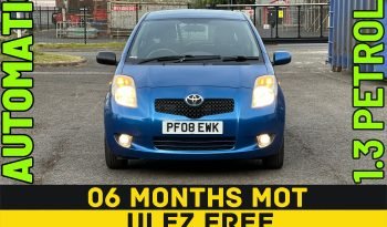 
									1.3 Petrol_2008 Toyota Yaris_6m MOT_98k Miles_Srvc Hstry_x2 Keys_3 months Evo Warranty_ full								