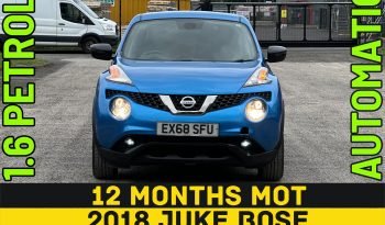 
									1.6 Petrol_2018 Nissan Juke_12m MOT_23k Miles_Premium BOSE Edition_Sat-Nav_HD Rev Cam_Keyless_ 3 months Evo Warranty_ full								