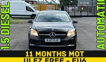 
									1.5 Diesel Sports_2017 Mercedes Benz A180_ULEZ Free_11m MOT_106k Mile_Sat-Nav_HD Rev Cam_Bluetooth_Full Leather_ 3 months Evo Warranty_ full								