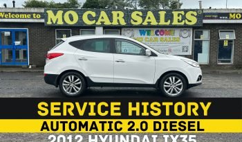 
									4WD 2.0 Diesel_2012 Hyundai ix35_06m MOT_93k Miles_Srvc Hstry_Sat-Nav_Rev CAM_Parking Sensors_Sun-Roof_ x2 Keys_ 3 months Evo Warranty_ full								