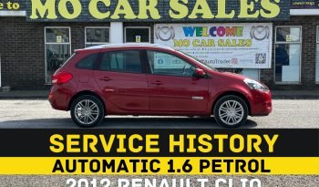 
									1.6 Petrol_2012 Renault Clio_12m MOT_88k Miles_Srvc Hstry_Sat-Nav_x2 Keys_ 3 months Evo Warranty_ full								