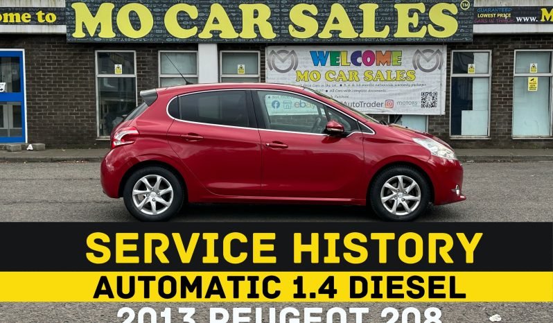 
								1.4 Diesel_2013 Peugeot 208_£20 Tax_06m MOT_86k Miles_Srvc Hstry_Evo Warranty_ full									