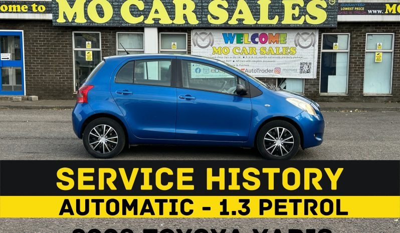 
								1.3 Petrol_2008 Toyota Yaris_6m MOT_98k Miles_Srvc Hstry_x2 Keys_3 months Evo Warranty_ full									