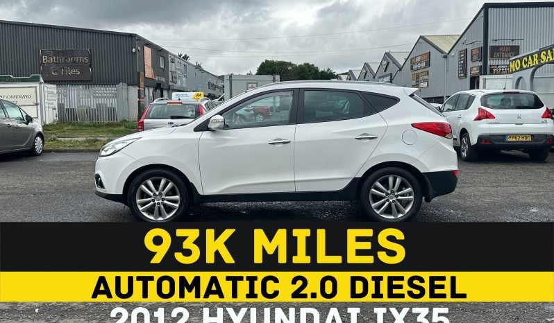 
								4WD 2.0 Diesel_2012 Hyundai ix35_06m MOT_93k Miles_Srvc Hstry_Sat-Nav_Rev CAM_Parking Sensors_Sun-Roof_ x2 Keys_ 3 months Evo Warranty_ full									