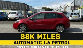 
									1.6 Petrol_2012 Renault Clio_12m MOT_88k Miles_Srvc Hstry_Sat-Nav_x2 Keys_ 3 months Evo Warranty_ full								