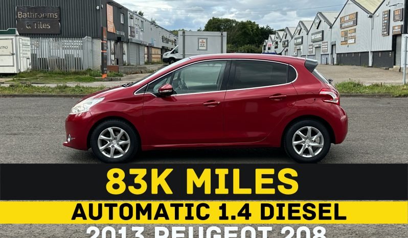 
								1.4 Diesel_2013 Peugeot 208_£20 Tax_06m MOT_86k Miles_Srvc Hstry_Evo Warranty_ full									