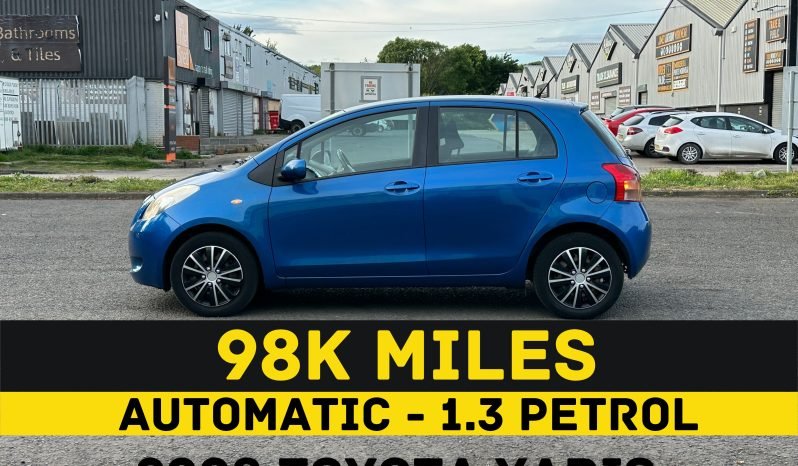 
								1.3 Petrol_2008 Toyota Yaris_6m MOT_98k Miles_Srvc Hstry_x2 Keys_3 months Evo Warranty_ full									