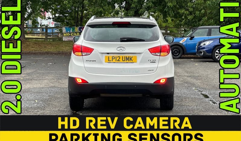 
								4WD 2.0 Diesel_2012 Hyundai ix35_06m MOT_93k Miles_Srvc Hstry_Sat-Nav_Rev CAM_Parking Sensors_Sun-Roof_ x2 Keys_ 3 months Evo Warranty_ full									