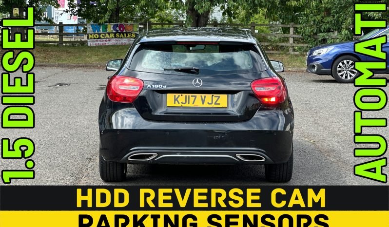 
								1.5 Diesel Sports_2017 Mercedes Benz A180_ULEZ Free_11m MOT_106k Mile_Sat-Nav_HD Rev Cam_Bluetooth_Full Leather_ 3 months Evo Warranty_ full									