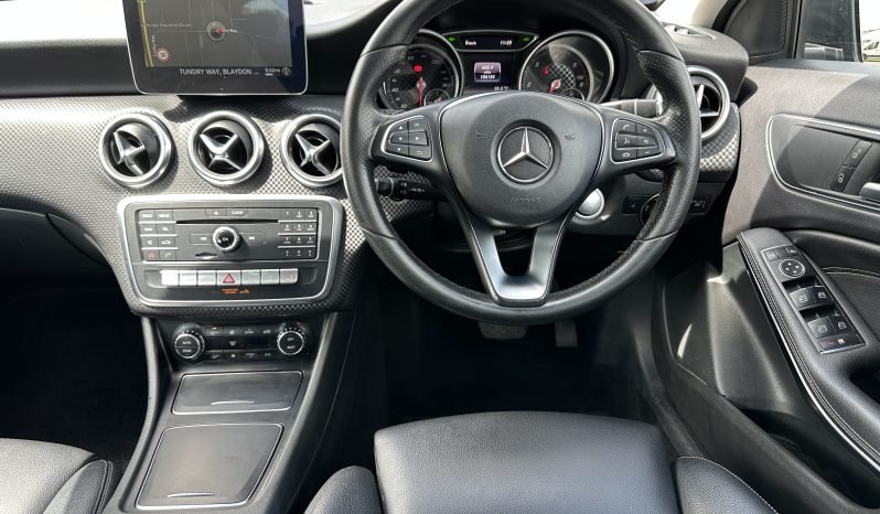 
								1.5 Diesel Sports_2017 Mercedes Benz A180_ULEZ Free_11m MOT_106k Mile_Sat-Nav_HD Rev Cam_Bluetooth_Full Leather_ 3 months Evo Warranty_ full									