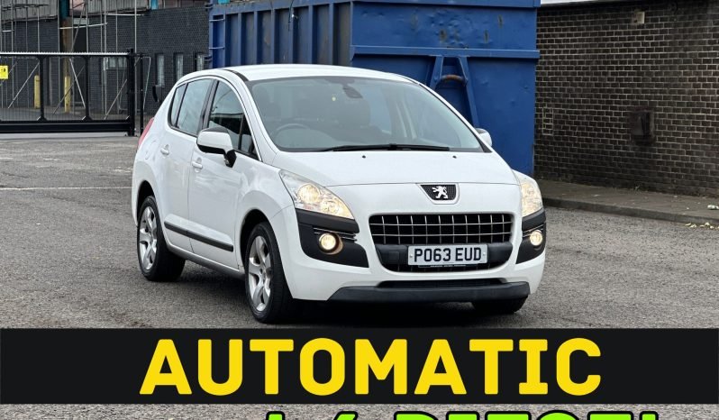 
								AUTOMATIC_1.6 Diesel_2013 Peugeot 3008_£20 Tax_12month MOT_98k Miles_Service History_Bluetooth_ 3 months Evo Warranty_ full									