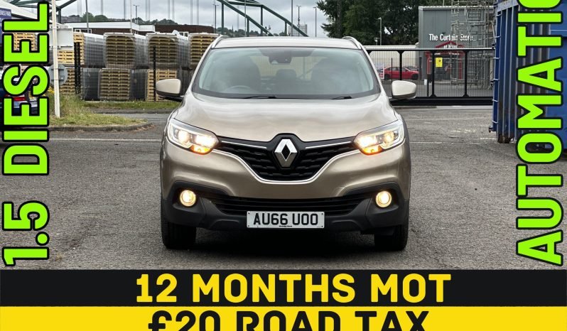 
								AUTOMATIC_1.5 Diesel_2016 Renault Kadjar_ULEZ_£20 Tax_12m MOT_96k Miles_Sat-Nav_Keyless full									