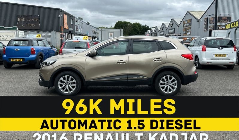 
								AUTOMATIC_1.5 Diesel_2016 Renault Kadjar_ULEZ_£20 Tax_12m MOT_96k Miles_Sat-Nav_Keyless full									