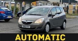 AUTOMATIC_1.7 Diesel_2010 Vauxhall Meriva_06m MOT_118k Miles_Srvc Hstry_Parking Snsrs