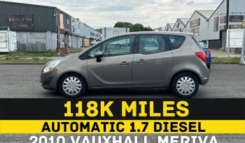 
									AUTOMATIC_1.7 Diesel_2010 Vauxhall Meriva_06m MOT_118k Miles_Srvc Hstry_Parking Snsrs full								