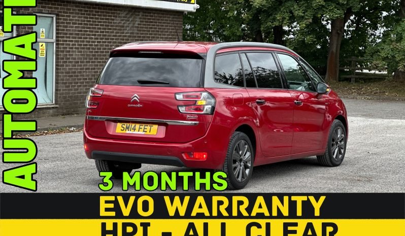 
								7 SEATER_1.6 Diesel_2014 Citroen C4G Picasso Premium Specs_£20 Tax_11m MOT_82k Miles_Sat-Nav_HD Rev Cam_B’tooth full									