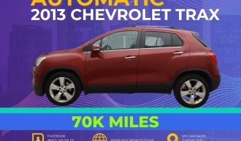
									1.7 Diesel_2013 Chevrolet Trax_11m MOT_70k Mile_Srvc Hstry_B’tooth_3 months Evo Warranty full								