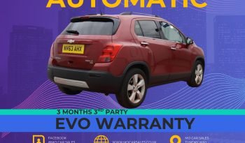 
									1.7 Diesel_2013 Chevrolet Trax_11m MOT_70k Mile_Srvc Hstry_B’tooth_3 months Evo Warranty full								