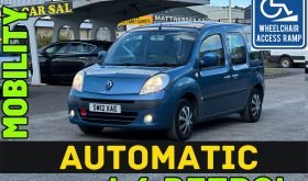 MOBILITY_AUTOMATIC_1.6 Petrol_2012 Renault Kangoo_102k Miles_8m MOT_RAMP@Wheel chair access_x2 Keys_ 3 months Evo Warranty_