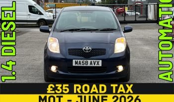 
									1.4 Diesel_2008 Toyota Yaris_£35 Tax_10m MOT_88k Miles_Srvc Hstry_3 months Evo Warranty_ full								