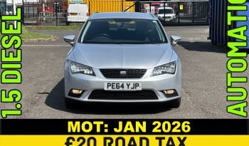 
									1.6 Diesel_2014 Seat Leon_£20 Tax_5m MOT_113k Miles_DSG & T-Belt DONE_Sat-Nav_Bluetooth_x2 Keys_ 3 months Evo Warranty_ full								
