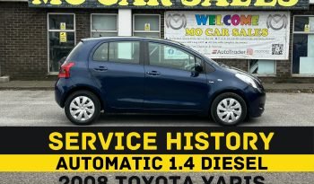 
									1.4 Diesel_2008 Toyota Yaris_£35 Tax_10m MOT_88k Miles_Srvc Hstry_3 months Evo Warranty_ full								