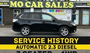 
									7 SEATER_4WD_2.3 Diesel_2014 Mitsubishi Outlander_8m MOT_123k Miles_Sat-Nav_Rev Cam_Full Leather_3 months Evo Warranty_ full								
