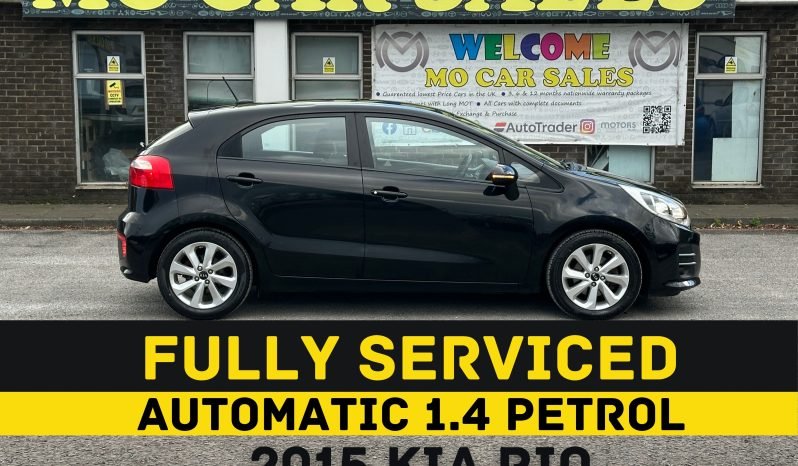 
								1.4 Petrol_2015 Kia Rio_58k Miles_MOT-Sept 2026_Fully Serviced_Bluetooth_x2 Keys_3 months Evo Warranty_ full									