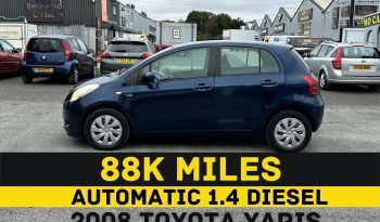 
									1.4 Diesel_2008 Toyota Yaris_£35 Tax_10m MOT_88k Miles_Srvc Hstry_3 months Evo Warranty_ full								