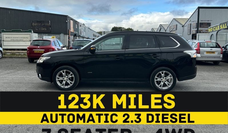 
								7 SEATER_4WD_2.3 Diesel_2014 Mitsubishi Outlander_8m MOT_123k Miles_Sat-Nav_Rev Cam_Full Leather_3 months Evo Warranty_ full									