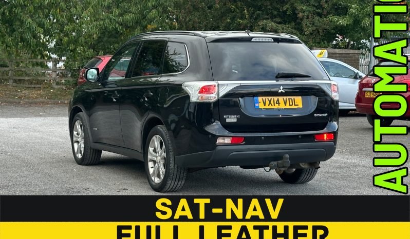 
								7 SEATER_4WD_2.3 Diesel_2014 Mitsubishi Outlander_8m MOT_123k Miles_Sat-Nav_Rev Cam_Full Leather_3 months Evo Warranty_ full									