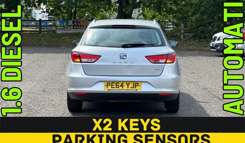 
								1.6 Diesel_2014 Seat Leon_£20 Tax_5m MOT_113k Miles_DSG & T-Belt DONE_Sat-Nav_Bluetooth_x2 Keys_ 3 months Evo Warranty_ full									