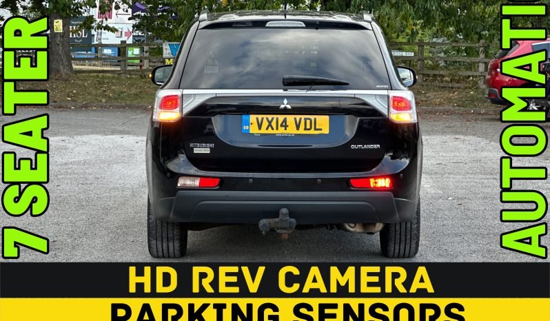 
								7 SEATER_4WD_2.3 Diesel_2014 Mitsubishi Outlander_8m MOT_123k Miles_Sat-Nav_Rev Cam_Full Leather_3 months Evo Warranty_ full									