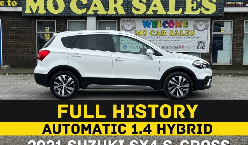 
								HYBRID_1.4 Petrol_2021 Suzuki Sx4 S-Cross_21k Miles_MOT-Aug 2026_Sat-Nav_Bluetooth_HD Rev Camera_Keyless_3 months Evo Warranty_ full									