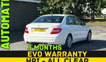 
									2.1 Diesel 2013 Mercedes Benz C220_MOT-May 2026_90k Mile_Srvc Hstry_3 months Evo Warranty full								