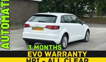 
									1.6 DIESEL_2015 Audi A3_ULEZ Free_£20 Tax_102k Miles_11m MOT_Sat-Nav_Bluetooth_x2 Keys_3 months Evo Warranty_ full								