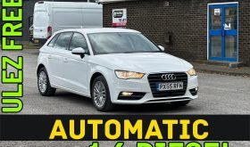 AUTOMATIC_1.6 DIESEL_2015 Audi A3_ULEZ Free_£20 Tax_10m MOT_102k Miles_T-Belt DONE_Sat-Nav_3 months Warranty
