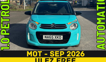 
									AUTOMATIC_1.0 Petrol_2016 Citroen C1 Airscape 93k Miles_11m MOT_£20 Road Tax_B’tooth full								