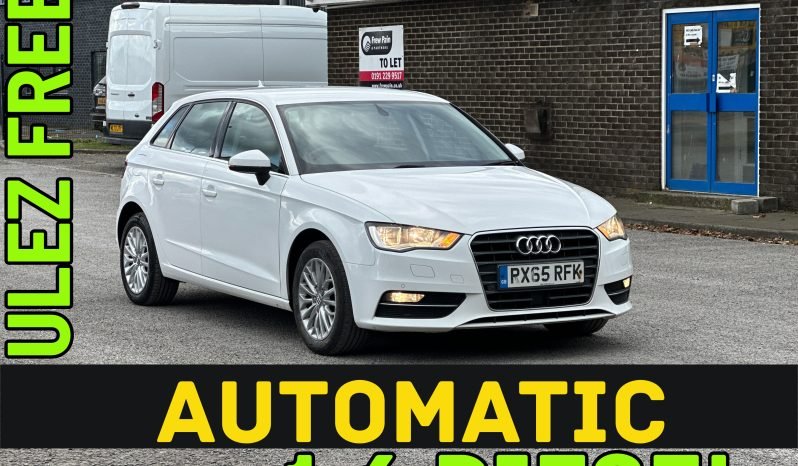 
								1.6 DIESEL_2015 Audi A3_ULEZ Free_£20 Tax_102k Miles_11m MOT_Sat-Nav_Bluetooth_x2 Keys_3 months Evo Warranty_ full									