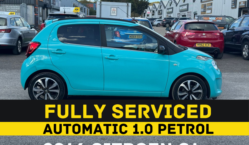 
								AUTOMATIC_1.0 Petrol_2016 Citroen C1 Airscape 93k Miles_11m MOT_£20 Road Tax_B’tooth full									
