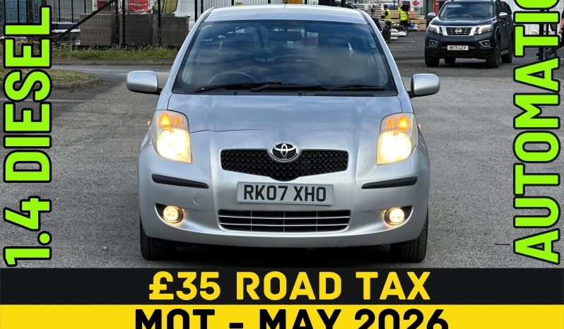 
								1.4 Diesel_2007 Toyota Yaris_£35 Tax_8m MOT_100k Miles_Bluetooth_Media Screen_x2 Keys_ Px 2 Clear Price full									