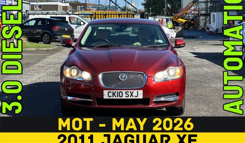 
								3.0 Diesel V6_2010 Jaguar XF_8m MOT_102k Mile_Srvc Hstry_Full Luxury Car_3m Evo Warranty_FXD PRICE full									